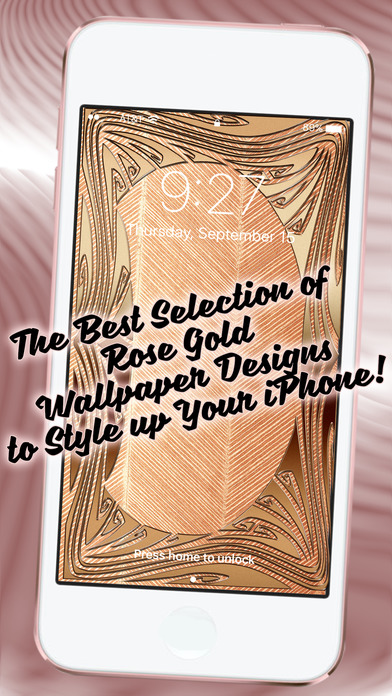 Rose Gold Wallpaper HD – Lock Screen Backgrounds screenshot 3
