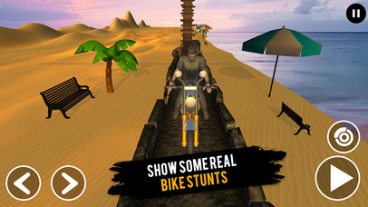Xtreme Moto-r Bike 3D Stunts Sim-ulator 2017 screenshot 4