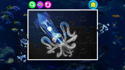 Deep underwater world jigsaw puzzle games toddlers screenshot 4