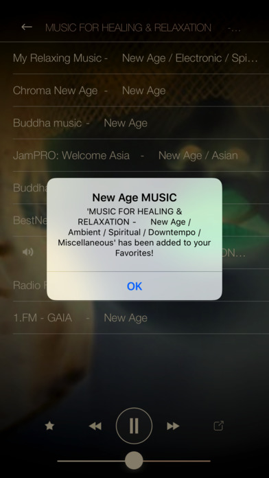 New Age & Relaxation Music Radio ONLINE FULL screenshot 3