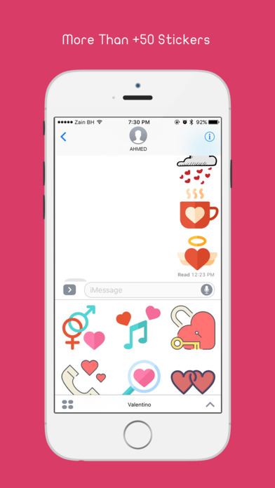 Valentino - Valentines Day Stickers screenshot 2