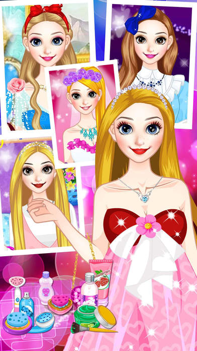 Long Hair Beautiful Girl - Makeup Plus Girly Games screenshot 4