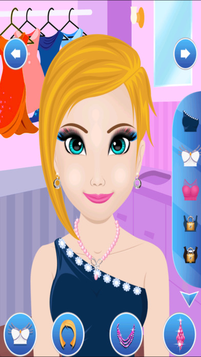 Funky Girl Makeup Parlour - dressing spa salon screenshot 2