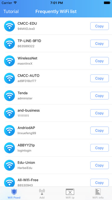 OFO WiFi Manager  -  The Magic  Passwords Manager screenshot 2
