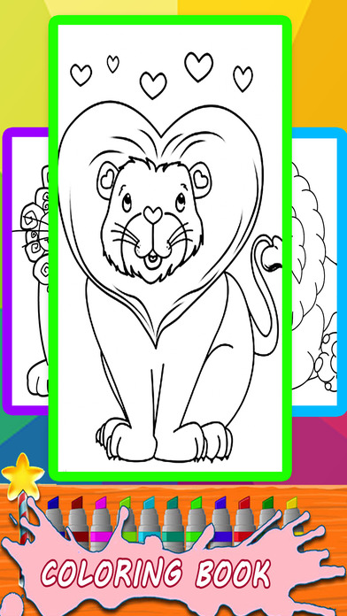 Toddler Kids For Lion Queen Game Education screenshot 2