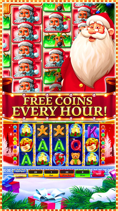AAA Merry Christmas Casino-Slots Free screenshot 3