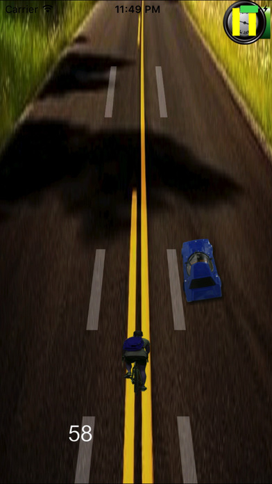 A Bicycle Run Pro : Day Fast in the Highway screenshot 2