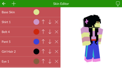 Skin Editor - Creative Skins Studio for Minecraft screenshot 2