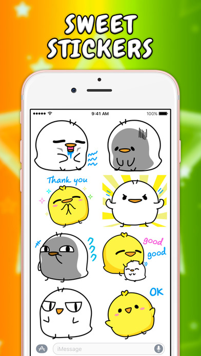 Friendship Chicks Stickers screenshot 4