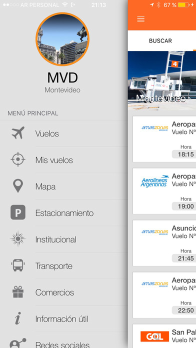 Aeropuerto de Carrasco screenshot 3