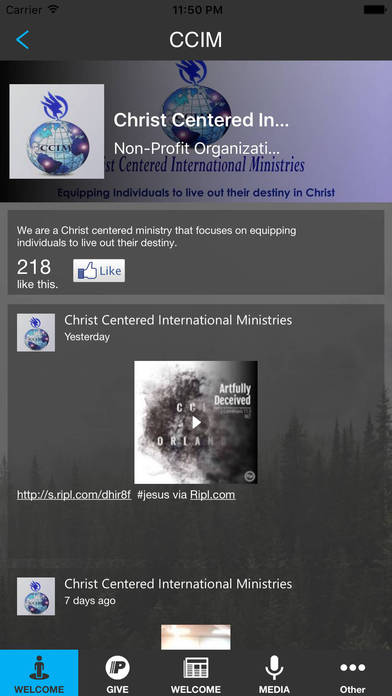 ChristCenteredInt'lMinistries screenshot 3