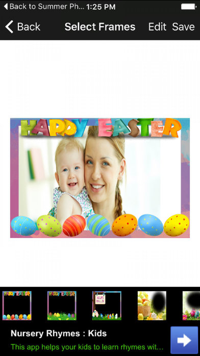 Happy Easter Picture Frames Collection Photo Edits screenshot 3