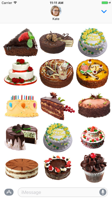 Cake Lovers Sticker Pack screenshot 3