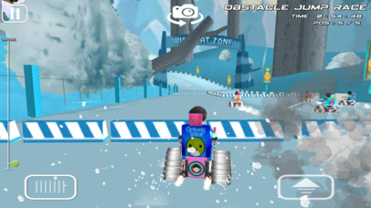 Granny Stunt Racing - Fun Granny Racing For Kids screenshot 3