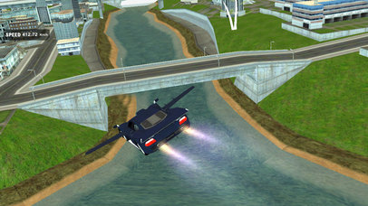 Crazy Car Flying Stunt : Real Air-Craft Jet Drive screenshot 2