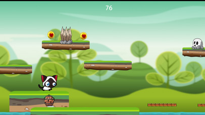 Small Cat Jungle Jump Rusher screenshot 3