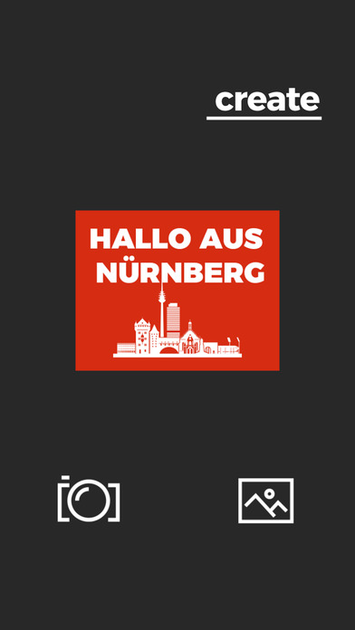 Hallo aus Nürnberg - postcard your picture screenshot 2