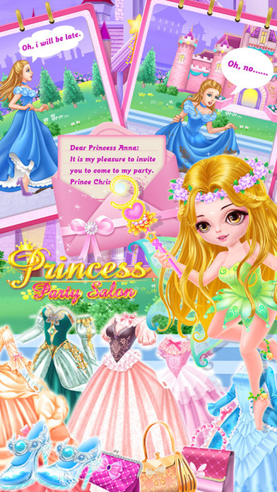 Princess Make up Party screenshot 2