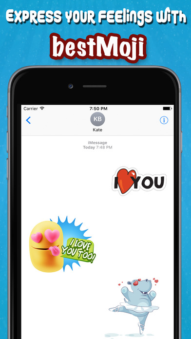 bestMoji - emoji keyboard art with cool word text screenshot 4