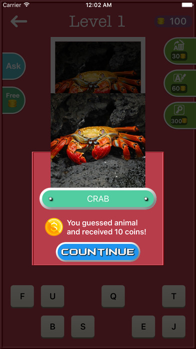 Guess The Animal Quiz - Trivia Game screenshot 2