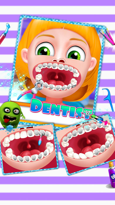 Crazy Dentist -Virtual Surgery & Doctor Salon Game screenshot 2