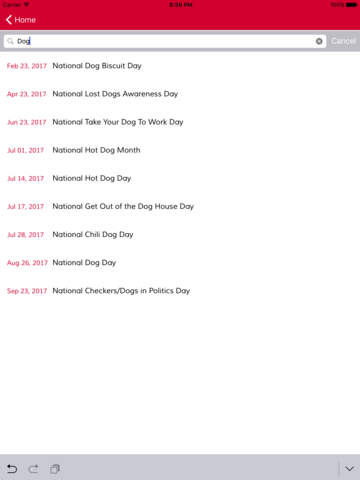 National Calendar App screenshot 3