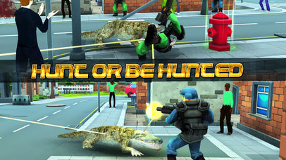 Crocodile Simulator 3D : A Commando Hunting Game screenshot 2