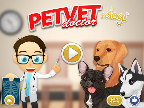 Screenshots of Pet Vet Doctor - DOGS Rescue for iPad