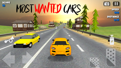 Modern Traffic Car Race Game screenshot 2