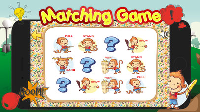 Monkey Matching : Remember Learning Game For Kid screenshot 3