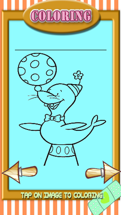 Free Circus Show For Coloring Book Game Version screenshot 2