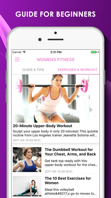Womens Fitness screenshot 2