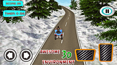 Snow Adventure with Quad Bike screenshot 3