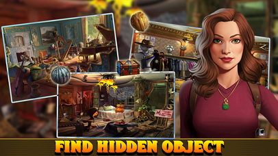 The Cursed Home Mystery Hidden Object screenshot 4