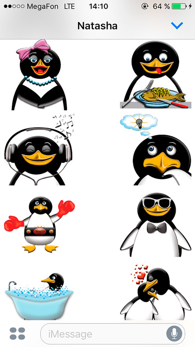 Penguin - Cute stickers screenshot 4