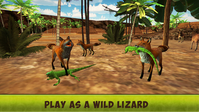 3D Lizards Simulator - Giant Reptile Survival screenshot 4
