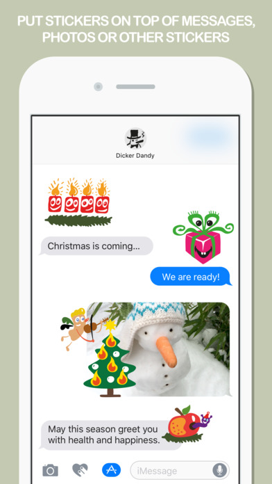 Xmessy - Christmas Stickers screenshot 4