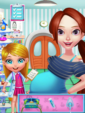 Скриншот из Princess Mommy s Brain Operation- Pregnancy Surgeo