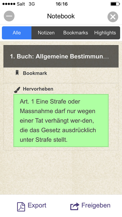 StGB - Schweizerisches Strafgesetzbuch screenshot 3