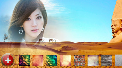 Desert Photo Frame Maker & Collage Pic Editor screenshot 3