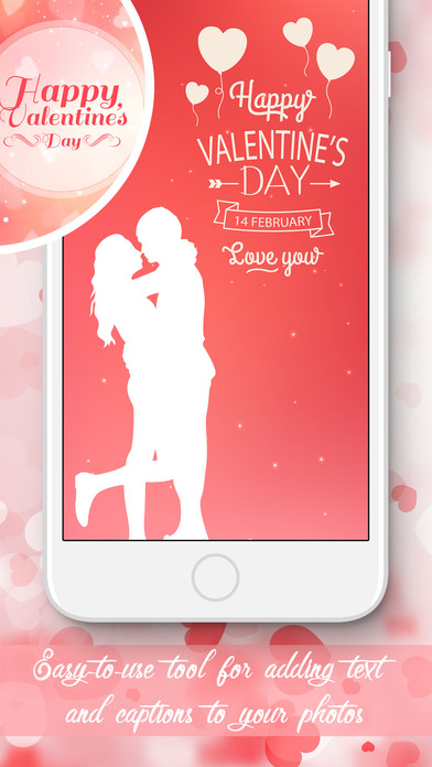 Love card designer - add text & stickers to photo screenshot 4