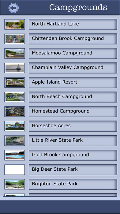 Vermont - Campgrounds & Hiking Trails,State Parks screenshot 3