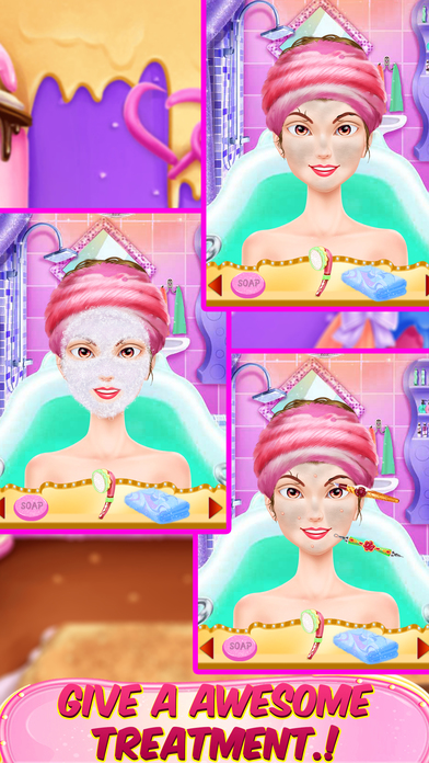 Princess Girl Makeover Christmas screenshot 4
