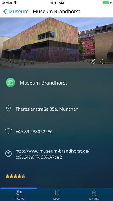 Munich Travel Guide with Offline Street Map screenshot 2