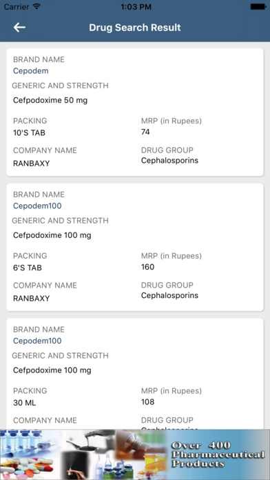 Drug Search App Medicines screenshot 4
