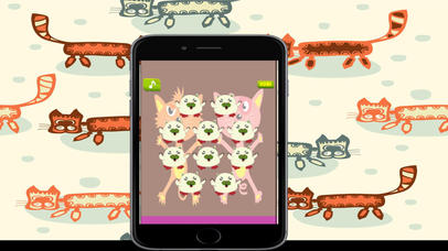 Cat adorable animals number matching game screenshot 3