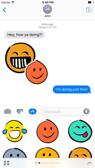 Doodlemoji - Hand-drawn funny emoji stickers screenshot 3