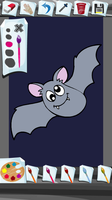 Halloween Coloring Book App screenshot 4