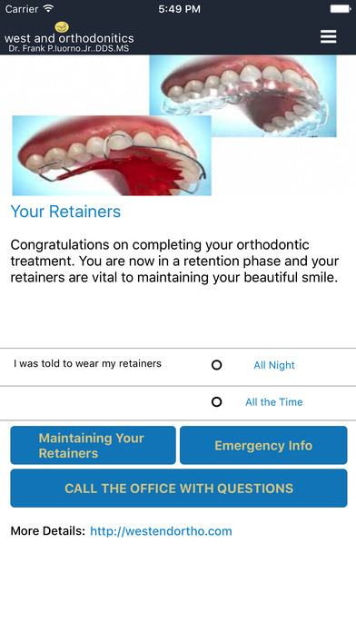 West end orthodontics screenshot 3