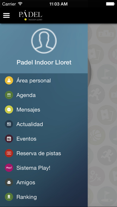 Padel Indoor Lloret screenshot 2